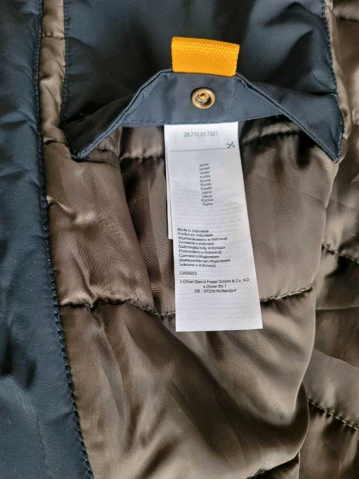 Orig.s.Oliver Parka / Wintermantel  Gr xl blau in Espenau