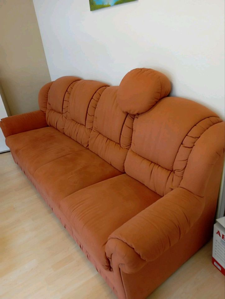 Couch 3 Sitzer und Sessel in Eiterfeld