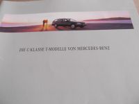 Prospekt Mercedes C-Klasse W202 1996/1997 + Preisliste Saarland - Mettlach Vorschau
