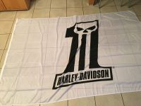 HARLEY DAVIDSON FLAGGE II 150 x 225 CM WEISS / SCHWARZ NEU Hessen - Florstadt Vorschau