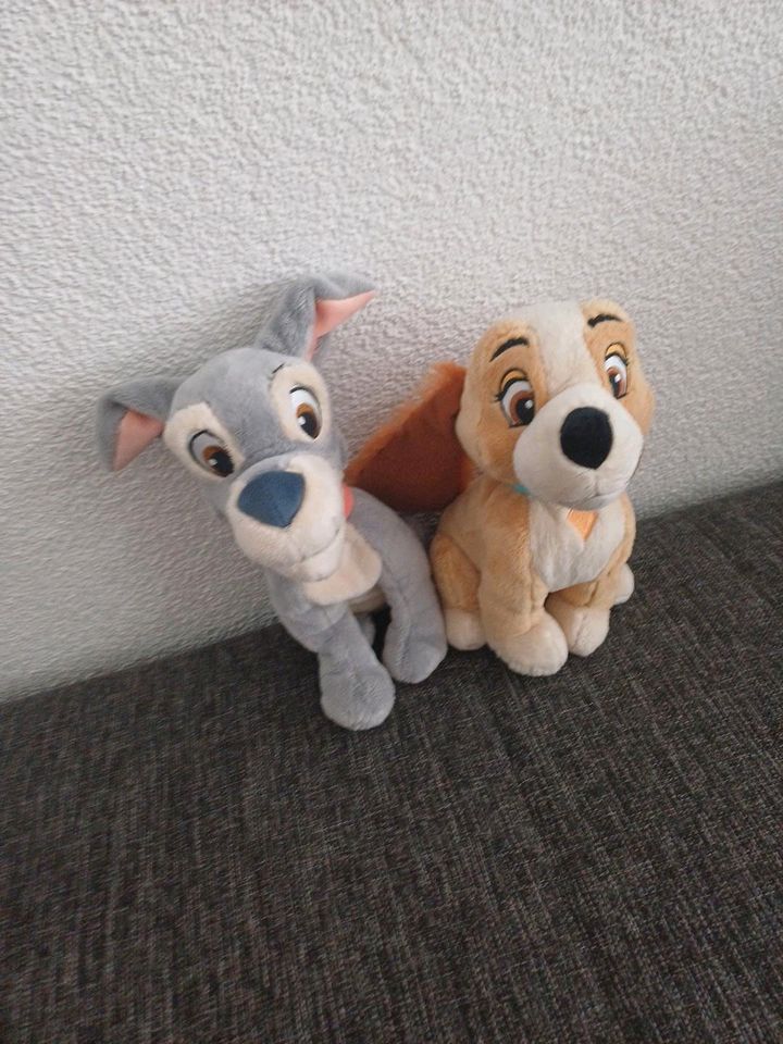 2 Disney kuscheltier hunde in Reutlingen