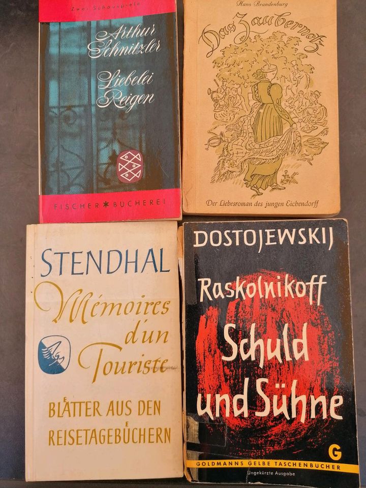 Buch Dostojewskij Schnitzler Eichendorff Maurier Stendhal Balzac in Frankfurt am Main