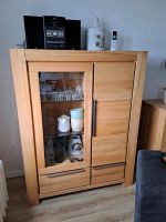 Vitrine Highboard Kernbuche massiv NUR HEUTE 200€ Brandenburg - Teupitz-Tornow Vorschau