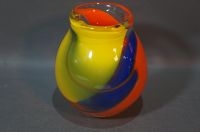 Design Buntglasvase / Vase ca. 80er-90er Jahre Düsseldorf - Eller Vorschau