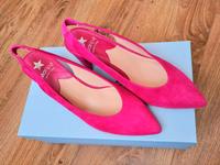 High Heels Leder Pumps von Maripe fuchsia Düsseldorf - Pempelfort Vorschau