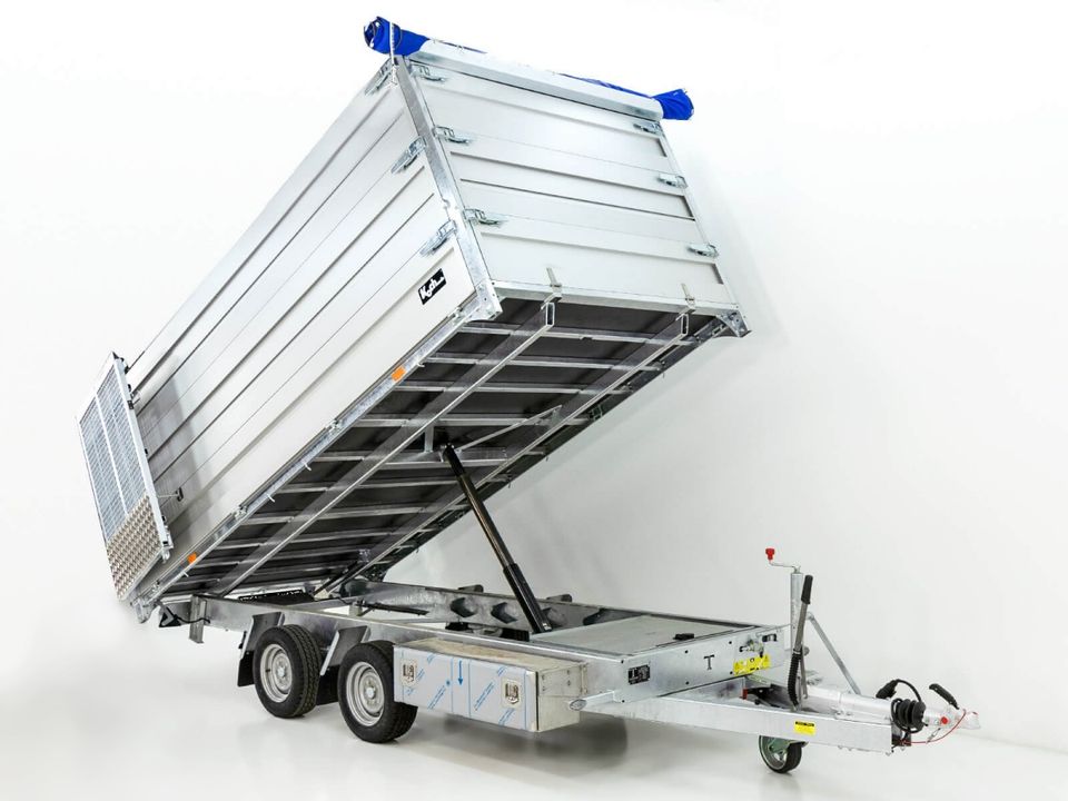 Twintrailer Multi-Heckkipper TT35-35 3,5t|192x352x140cm|Tandem in Winsen (Luhe)