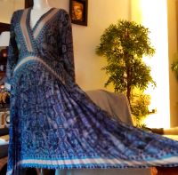 Kleid Paisley Plissee Stilbruch Mustermix auffällig edel schick Hamburg-Nord - Hamburg Winterhude Vorschau