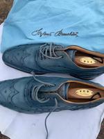 Nagelneue Anzugschuhe in blau Bayern - Baldham Vorschau