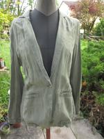 s'Oliver Damen Blazer Jacke fliessender Stoff grün 40 wie neu Kr. Dachau - Bergkirchen Vorschau