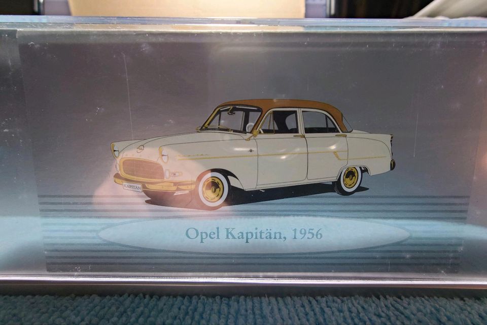 Opel Kapitän 1956 Schuco für Opel Car Collection 1:43 Créme/gold in Teltow