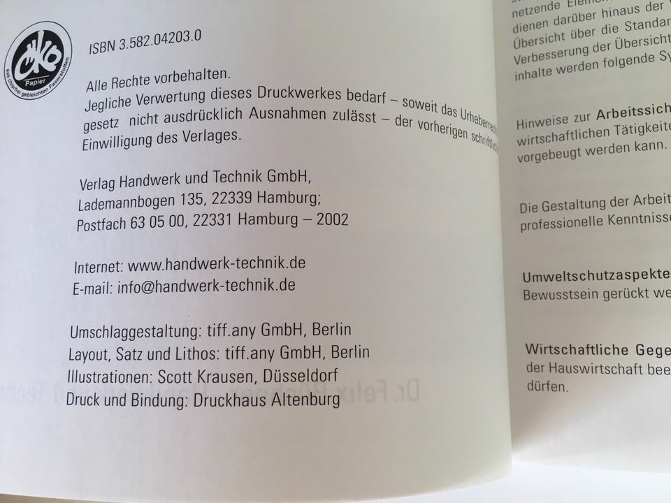 HAUSWIRTSCHAFT nach Lernfeldern 3 Bücher top Zustand in Ingolstadt