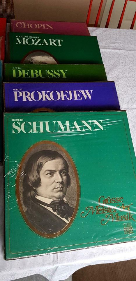 NEU Große Meister der Musik Klassik Schallplatten in Minderlittgen