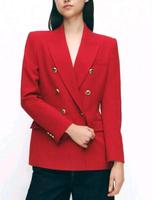 Zara Blazer Gr 36 Rot Jacke Nordrhein-Westfalen - Herford Vorschau