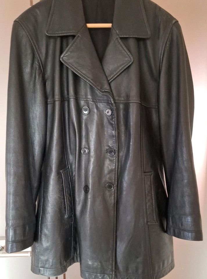 Lederjacke Damen Gr. 40 schwarz in Schmalkalden