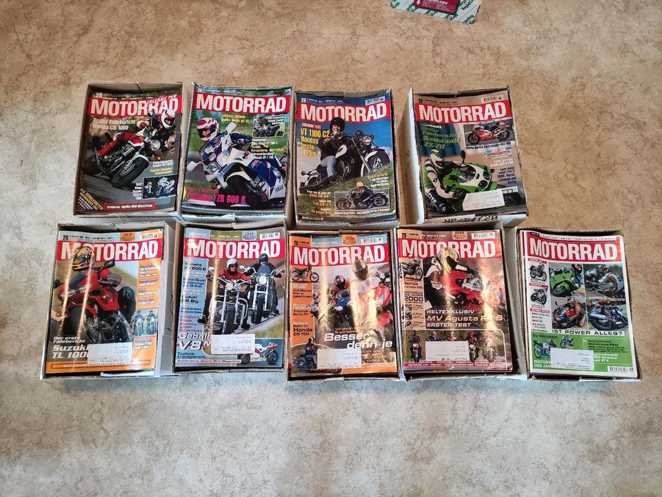 Motorradzeitschrift "Motorrad" Jahrgänge von 1992 bis 2011 in Daun