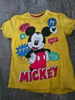 Mickey Maus Mouse T-Shirt Shirt Kurzarm // Größe 110 // gelb Sachsen-Anhalt - Landsberg (Saalekreis) Vorschau