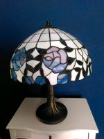 Tiffany Lampe Perlmutt lila blau Blumen Rosen Stehlampe Rheinland-Pfalz - Trier Vorschau