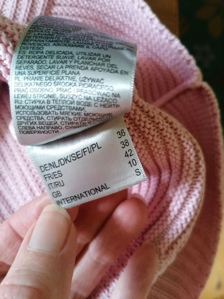 Lieblingsstück Pullover GR S 100% Baumwolle Rosa in Braunschweig