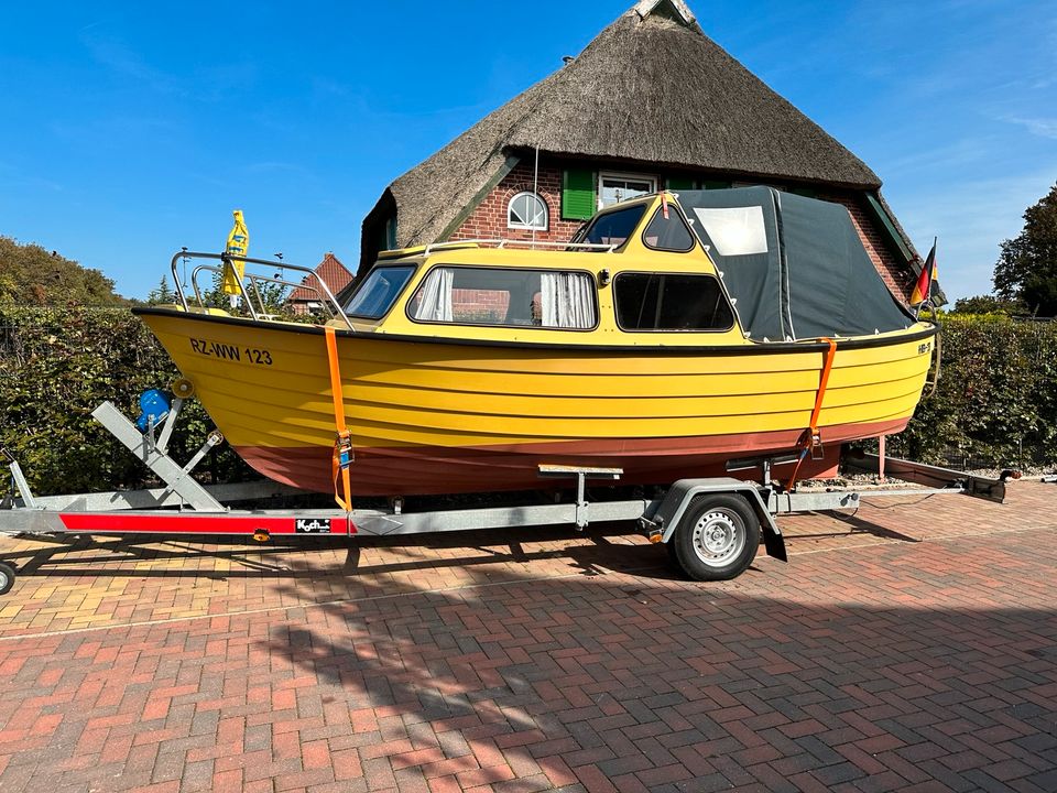 Das gelbe Traumboot wartet auf Euch❤️ in Glowe Rügen