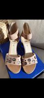 Sandale caprice Leder beige Bayern - Maisach Vorschau