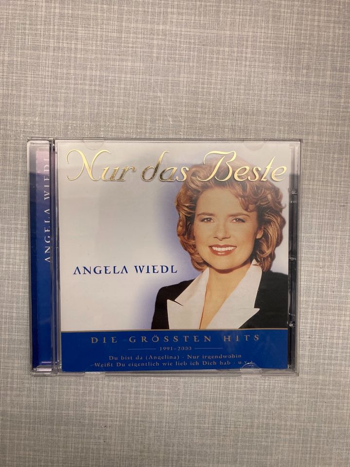 CD Nur das beste, Angela Wiedl, Die größten Hits in Melle