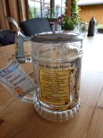 Bierkrug 1/2 Ltr. mit Zinndeckel Sternzeichen Waage Bayern - Kiefersfelden Vorschau