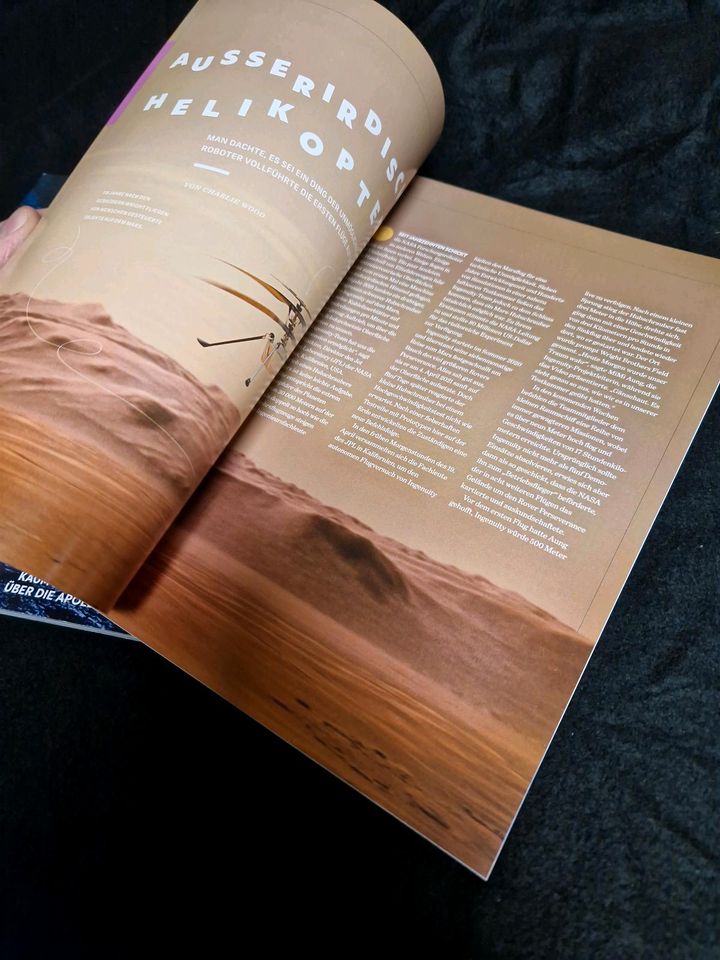 2 x Popular Science Magazine " MARS & MOND" Weltall, Aliens in Ilmenau