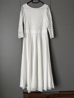 Midikleid Swing Abendkleid weiß Hochzeitskleid Sachsen - Crimmitschau Vorschau