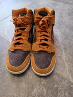 Nike Dunk high Größe 44 Braun Bayern - Maisach Vorschau