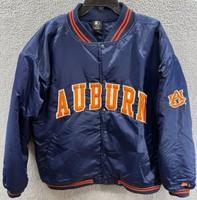 Starter Satin Bomber Jacke Vintage NCAA Football Auburn Tigers XL Hessen - Offenbach Vorschau
