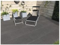 1 Stk.Beton Terrassenplatte New Jersey schwarz-basalt 100x50x5cm Baden-Württemberg - Pforzheim Vorschau