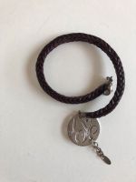 Chaingang Kette Armband Choker Leder Silber Love Köln - Marienburg Vorschau