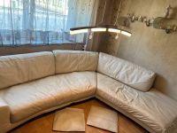 Italienische Eck-Couch, Echtleder ( Natuzzi ) Thüringen - Buttstädt Vorschau