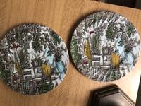 2 Speiiseteller Porzellan Vintage England Nordrhein-Westfalen - Altena Vorschau