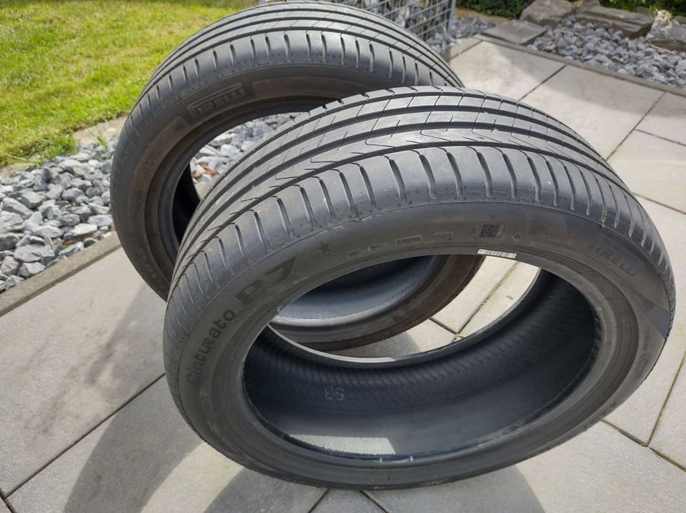 2 Stück Pirelli Cinturato P7 * 225/45 R18 95Y, Sommerreifen in Ense