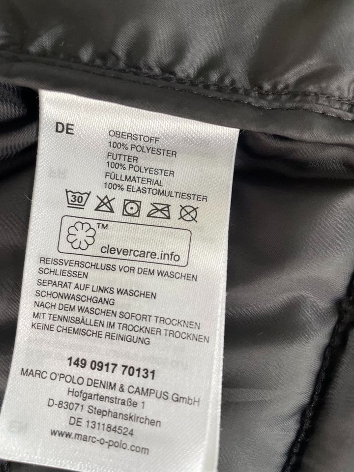 Marc o’Polo Steppjacke, schwarz Gr. 40***sehr gut** in Troisdorf