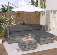 Aktion Gartenlounge Rattan Terassenmöbel Balkon Sitzgruppe Lounge Hamburg - Harburg Vorschau