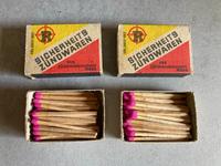 DDR Streichhölzer original VEB Zündwarenwerke Riesa Ostalgie Sachsen-Anhalt - Barleben Vorschau