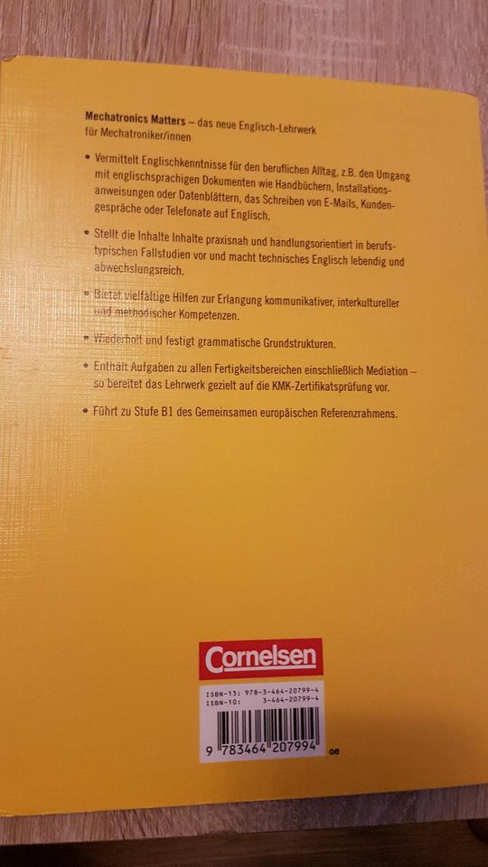 Englischbuch - Mechatronics Matters in Ottendorf-Okrilla