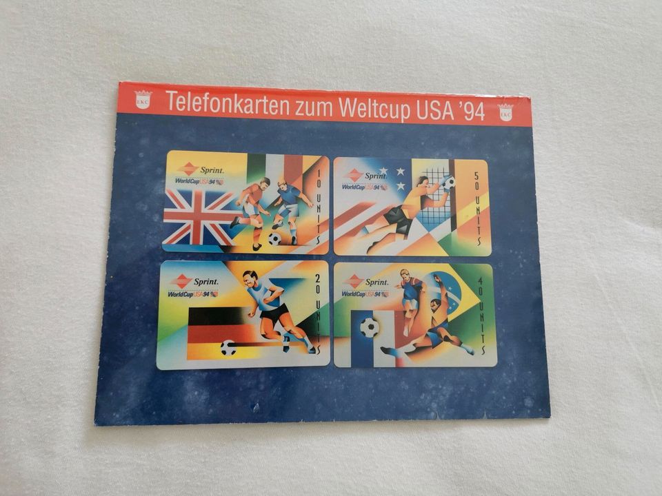 Telefonkarten Weltcup USA '94 in Volkach