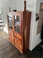 Highboard Akazie Massivholz Möbel Vitrine Baden-Württemberg - Wallhausen Vorschau