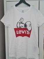 Levi's T-Shirt mit Snoopy, Gr. S, weiß Niedersachsen - Leer (Ostfriesland) Vorschau