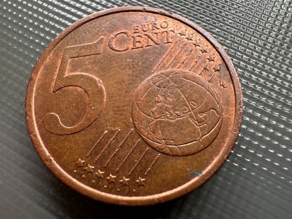5 Cent Münze Königin der Niederlanden Beatrix 1999 in Weeze