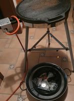 Gas Grill mit Gusseiserne Grillplatte und reichlich neuen Zubehör Niedersachsen - Burgdorf Vorschau