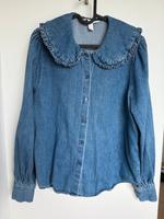 H&M Jeansbluse Kragen Gr. S neu Düsseldorf - Angermund Vorschau