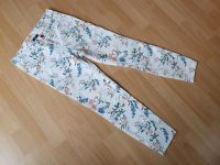 Jeans / Hose  von C&A Jessica 36 * weiß mit Blumenmuster Brandenburg - Potsdam Vorschau