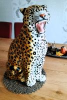 Leopard Tonfigur aus  Italien groß Nordrhein-Westfalen - Solingen Vorschau