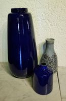 tolle 70er Jahre Vase BODENVASE kobaltblau tropfenform 42 cm München - Bogenhausen Vorschau