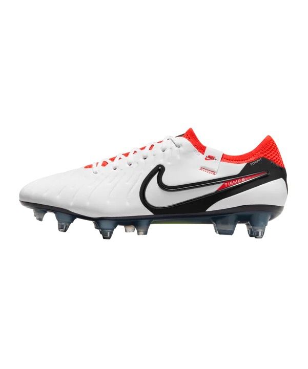 Nike Tiempo Legend X Elite SG AC Ready Weiss Schwarz Rot Größe 44 in Simmertal