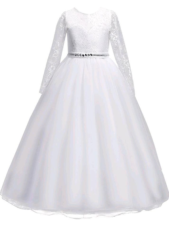 Kommunion Kleid Blumenmädchen Ballkleid Hochzeit Gr.150 in Hamminkeln